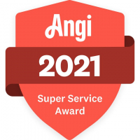 2021 Angi Super Service Award Logo
