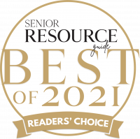 Senior Resource Guide Best of 2021 Readers Choice Badge
