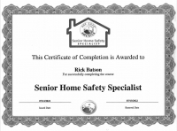 Rick Batson Senior Home Safety Specialist